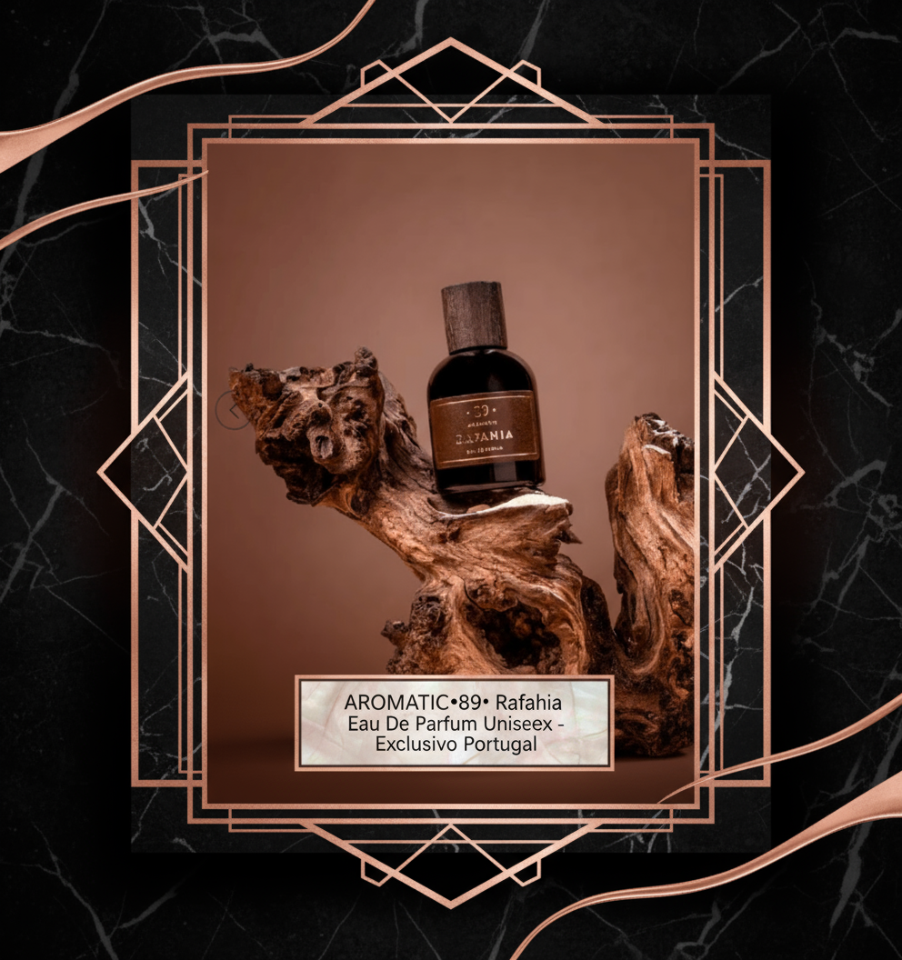 Banner AROMATIC•89• Rafahia Eau De Parfum Unissex - Exclusivo Portugal
