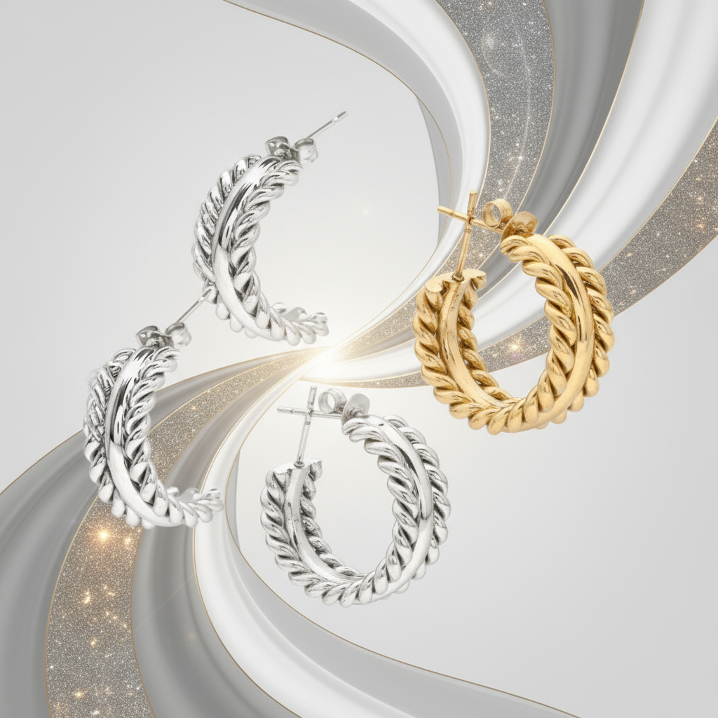 Banner Brincos argolas torcida