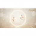 Banner Brincos Bailarina Infantil Topázio