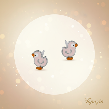 Banner Brincos Pintainho Infantil Topázio