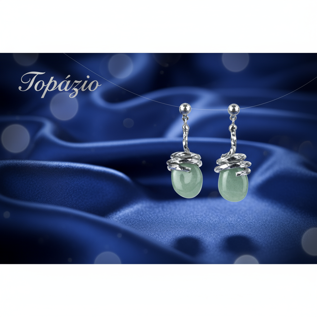 Banner Brincos Pure Nature Topázio