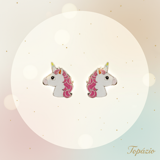 Banner Brincos Unicórnio Infantil Topázio