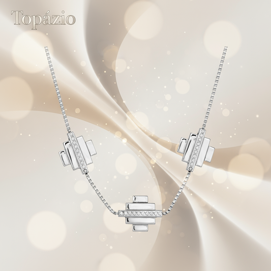 Banner Carmo Joalheiros colar inca feminino Prata 925 Conjunto