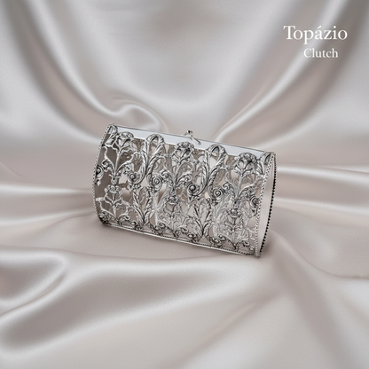 Banner Clutch Leonard - Fundo Acetinado