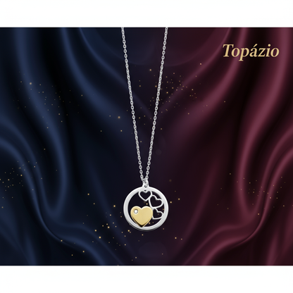 Banner Colar Corações Embrace - Topázio