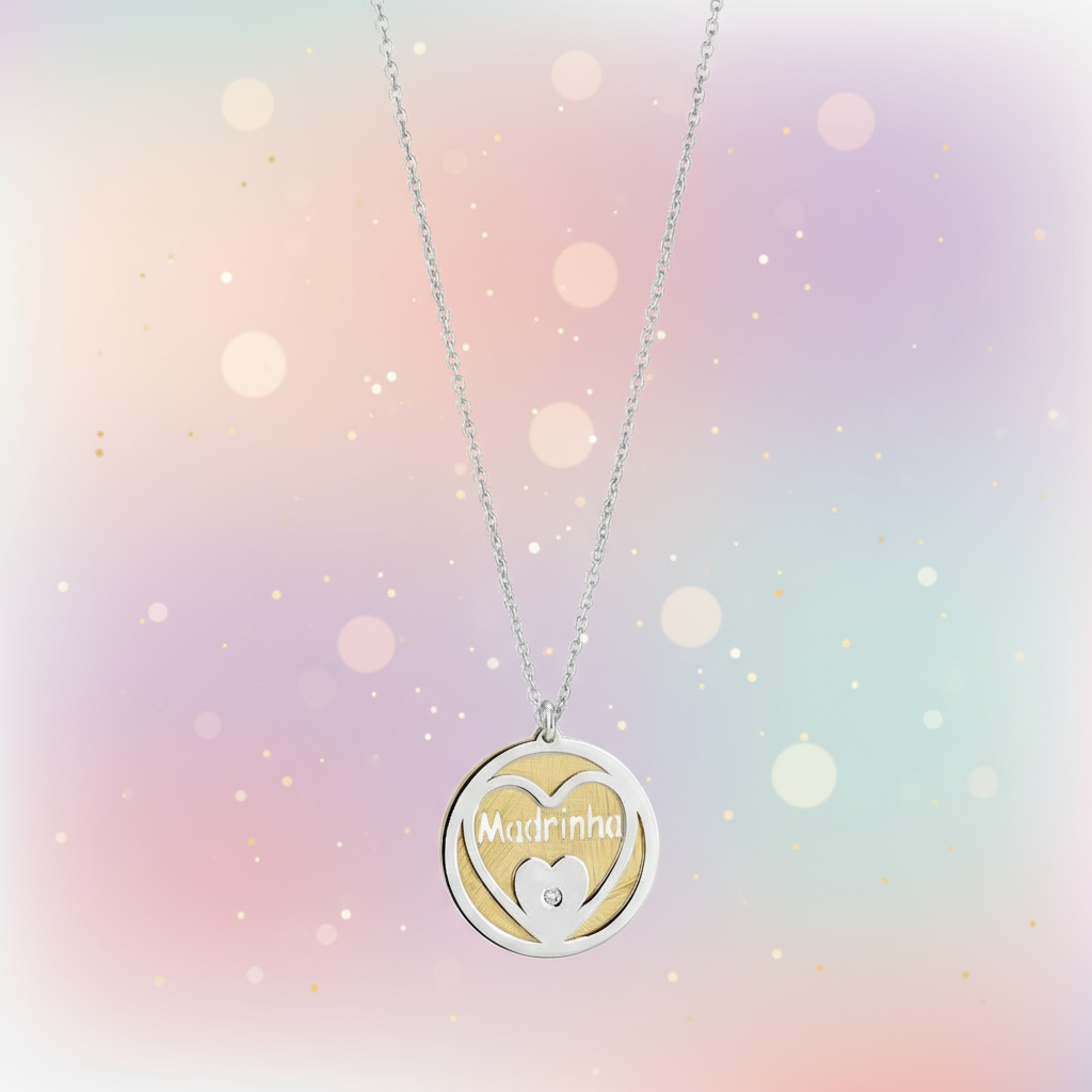 Banner Colar Madrinha - Dourado