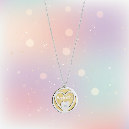 Banner Colar Madrinha - Dourado