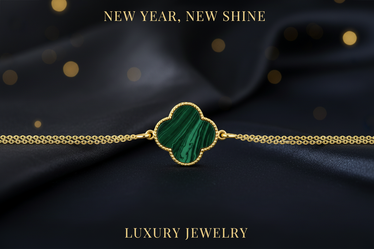 Banner Colar Natasha - Malaquite