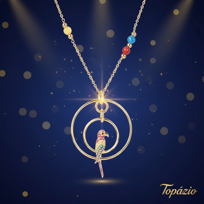 Banner Colar Papagaio Topázio