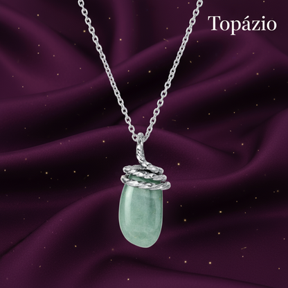 Banner Colar Pure Nature - Topázio