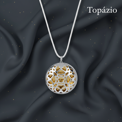 Banner Colar Tudo vale a pena Fernando Pessoa - Topázio