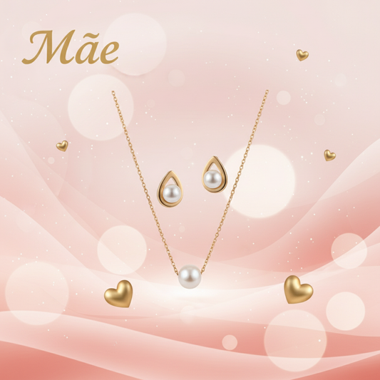 Banner Conjunto Mãe - Aço com imagem real