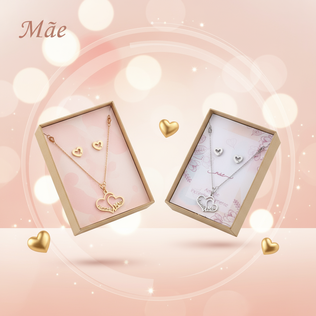 Banner Conjunto Mãe - Aço