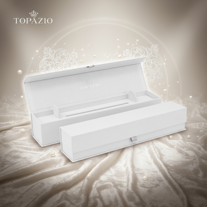 Banner Estojo Vela Batismo Branco Premium