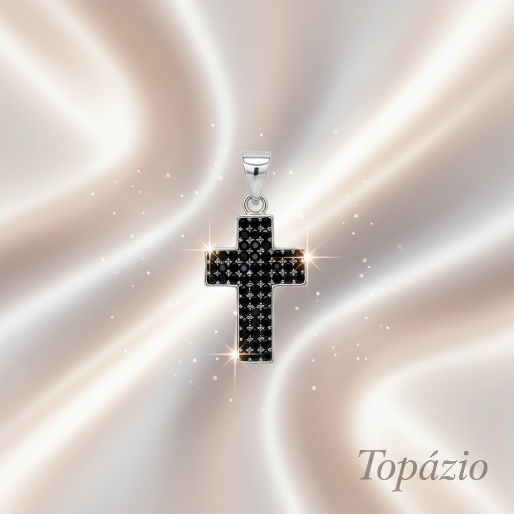 Banner Luxuoso - Cruz em Destaque Topázio