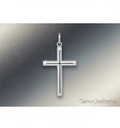 Banner Pendente Cruz em prata - Carmo Joalheiros