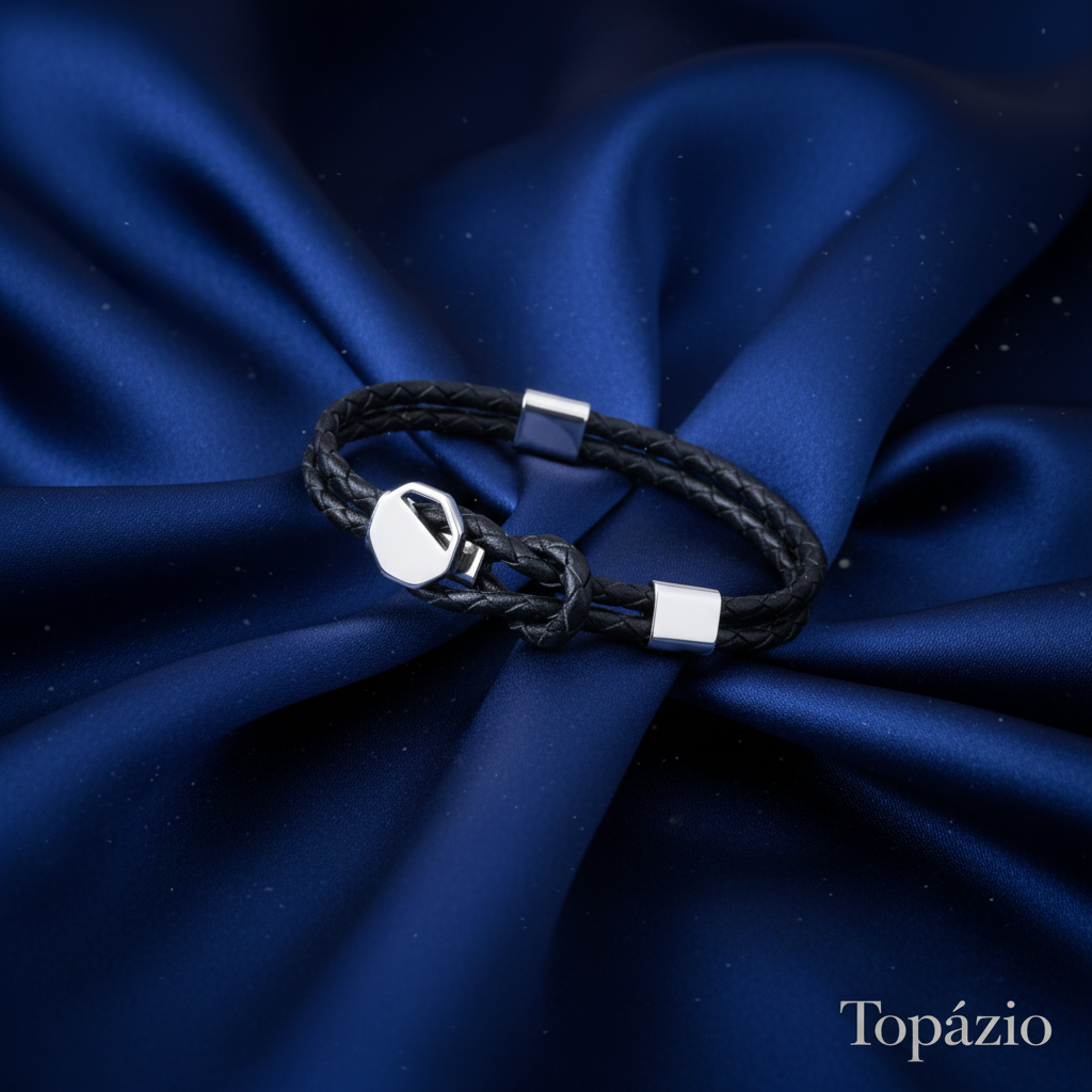 Banner Pulseira Náutica Masculina Topázio - Azulão