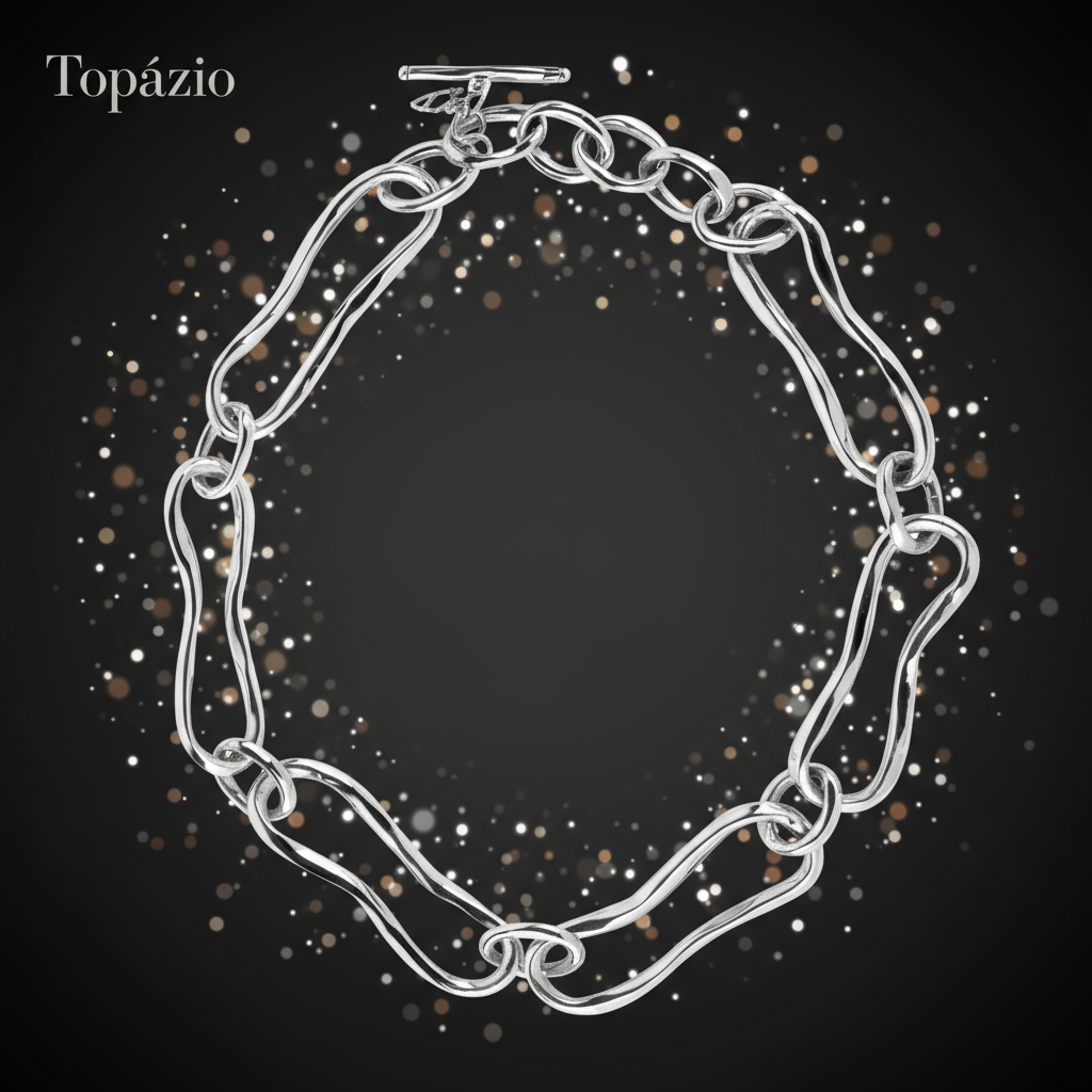 Banner Topázio - Colar Broadway Feminino Prata