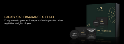 Conjunto Clipes Aromatizador para Ventilação Automotiva Premium COLEÇÃO INVERNO | AROMATIC•89• | Exclusivo Portugal