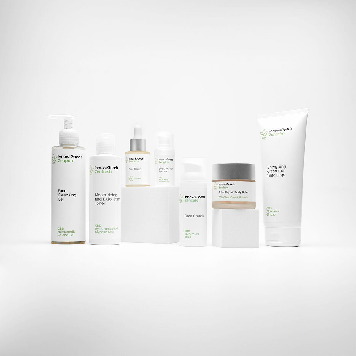 Innovagoods Crema Facial Hidratante Cbd Zencare Innovagoods 50 Ml