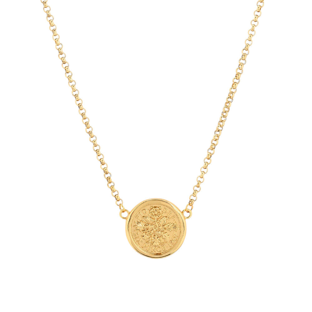Colar Alma Moeda Tradicional | Aço Inoxidável | Alma de Portugal