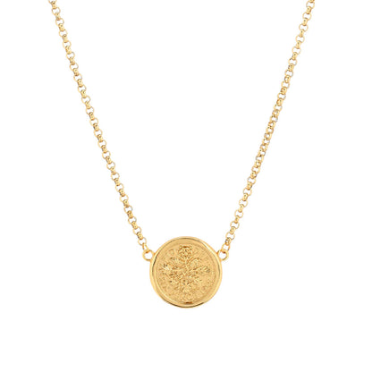 Colar Alma Moeda Tradicional | Aço Inoxidável | Alma de Portugal