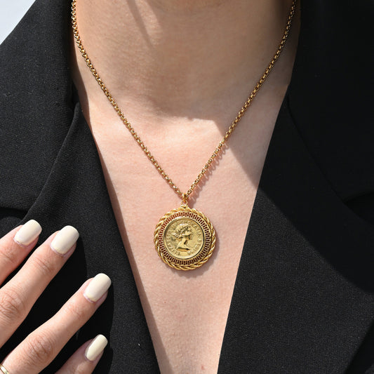 Colar Encantos Libra Tradicional | Aço Inoxidável | Alma de Portugal