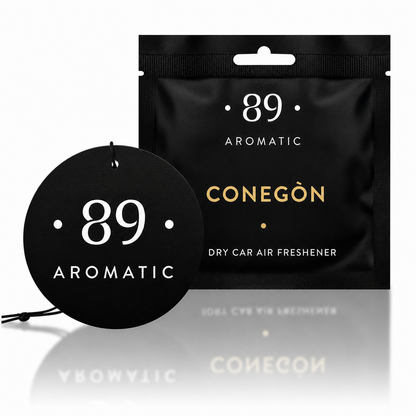 Car Paper Air Freshener AROMATIC•89• | Premium Long-Lasting Fragrance, Economical