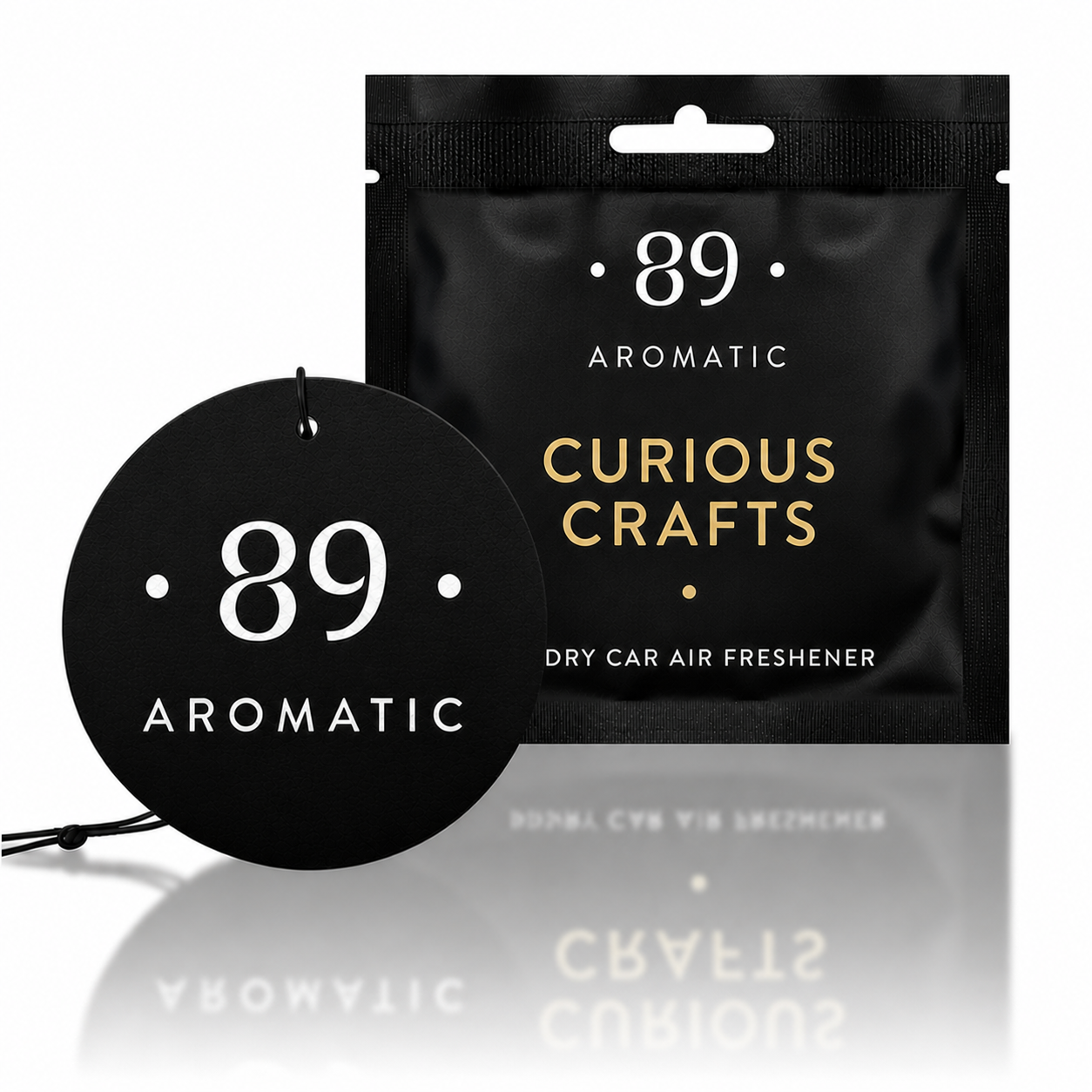 Car Paper Air Freshener AROMATIC•89• | Premium Long-Lasting Fragrance, Economical