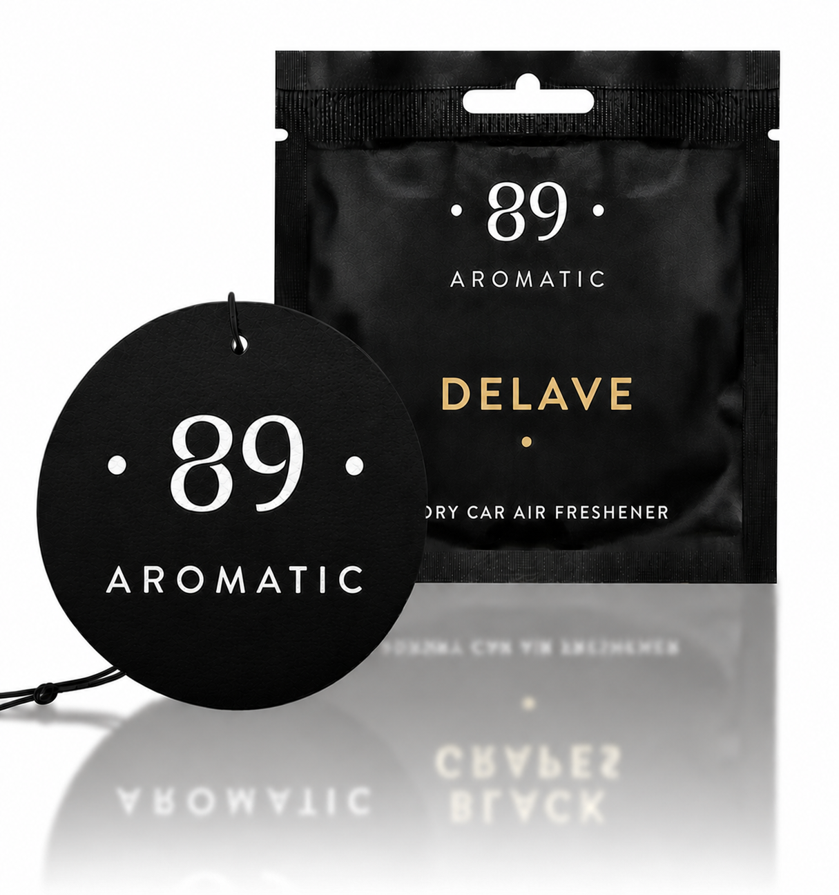 Car Paper Air Freshener AROMATIC•89• | Premium Long-Lasting Fragrance, Economical