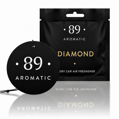 Car Paper Air Freshener AROMATIC•89• | Premium Long-Lasting Fragrance, Economical