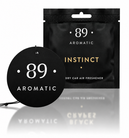 Car Paper Air Freshener AROMATIC•89• | Premium Long-Lasting Fragrance, Economical