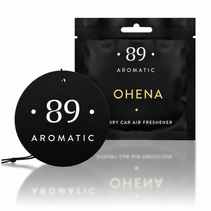Car Paper Air Freshener AROMATIC•89• | Premium Long-Lasting Fragrance, Economical