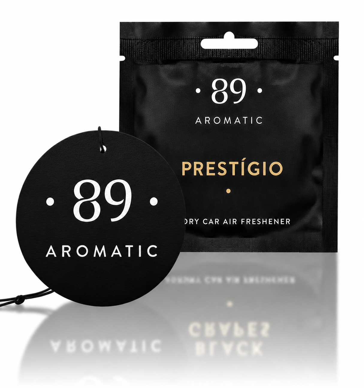 Ambientador Papel Carro AROMATIC•89• | Fragrância Premium Duradoura Económico