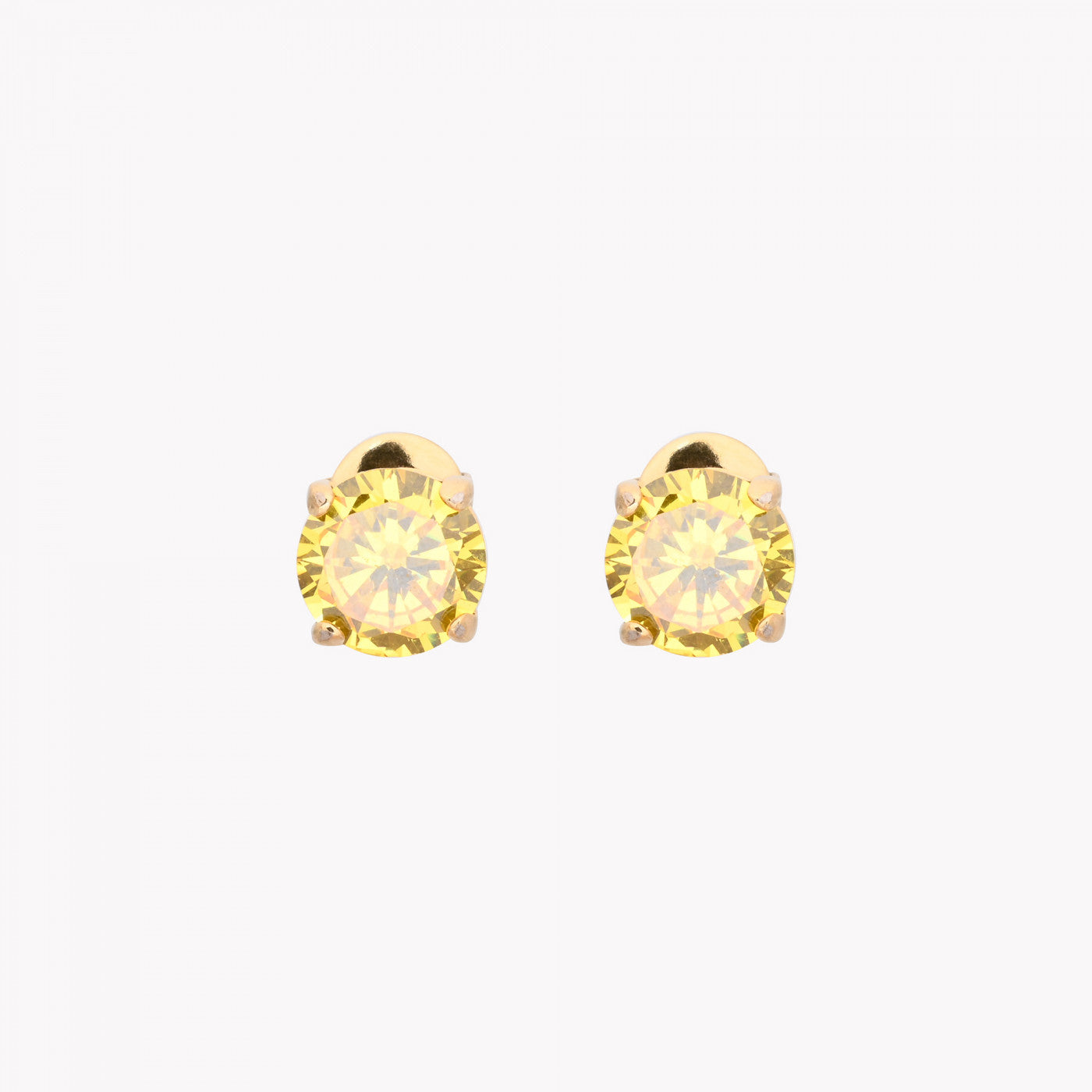 Zirconia steel earrings 
