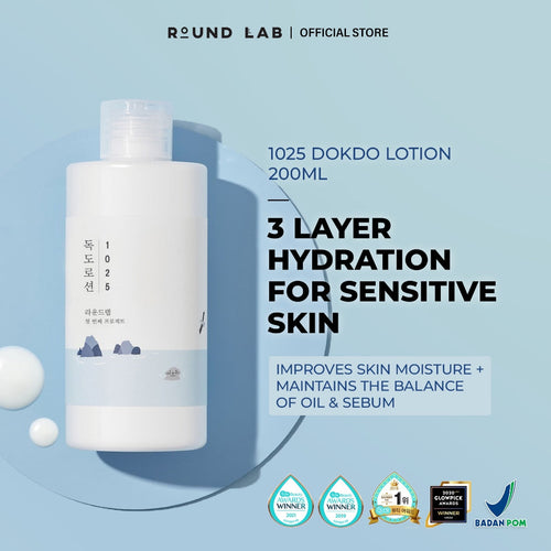 1025 Dokdo Lotion Loção Hidratante – 200 ml | Round Lab