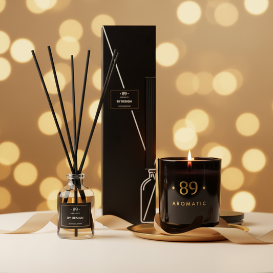 Kit Bem-Estar Casa AROMATIC•89• | Difusor + Vela Premium