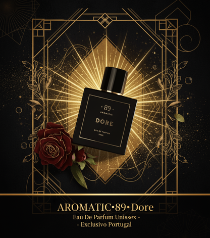 Novo Banner AROMATIC•89• Dore Eau De Parfum Unissex - Exclusivo Portugal