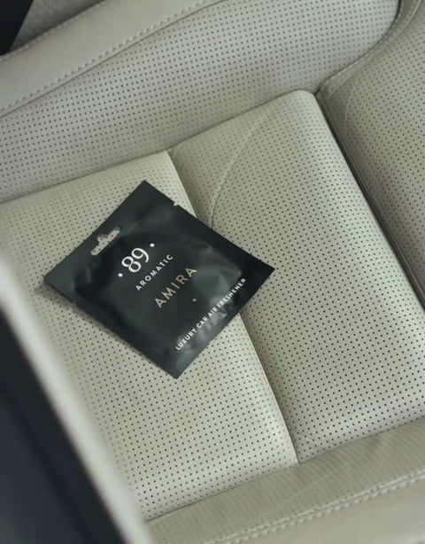 Ambientador Papel Carro AROMATIC•89• | Fragrância Premium Duradoura Económico