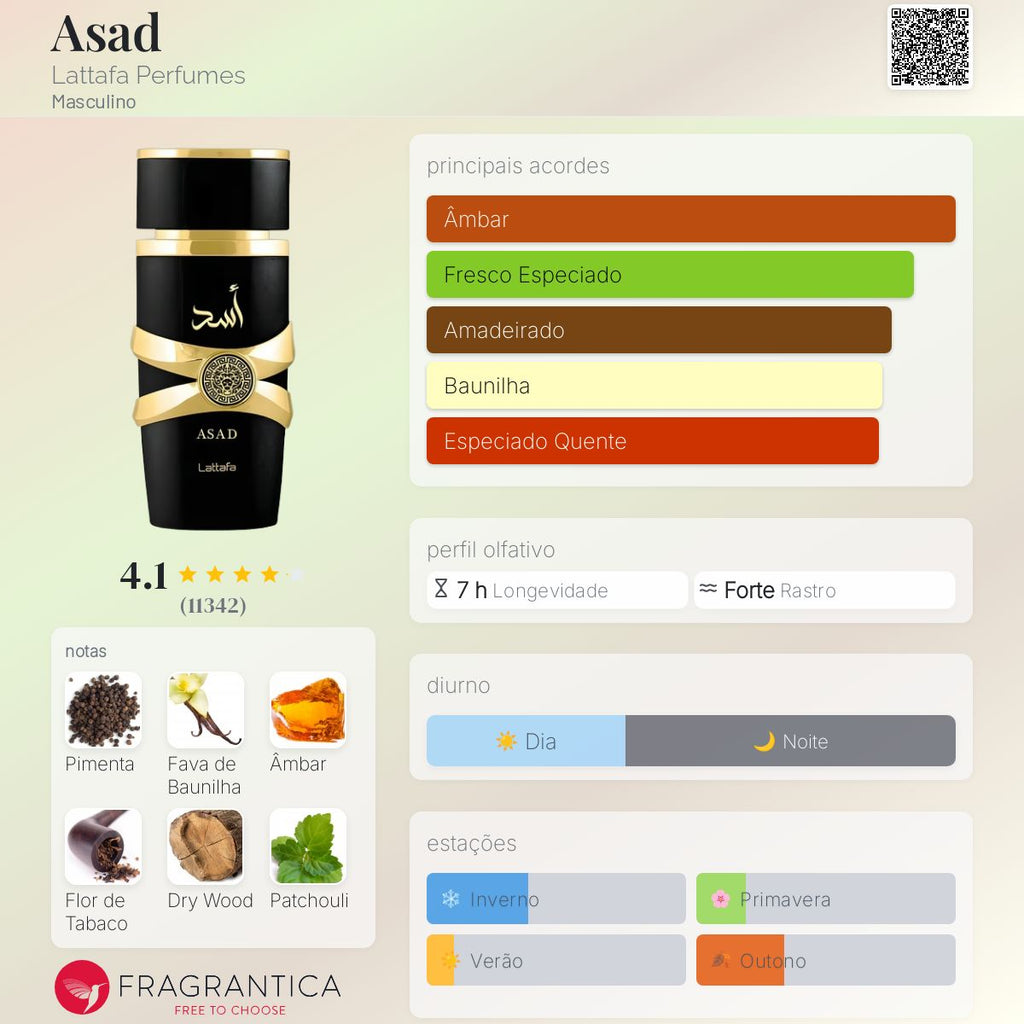 Lattafa Asad EDP 100ml