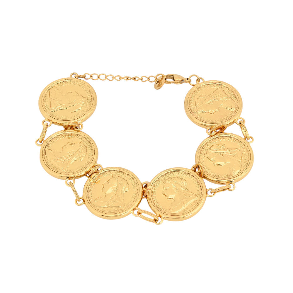 Pulseira Alma Libra Tradicional | Liga Metais Reciclados Banho Ouro | Alma de Portugal