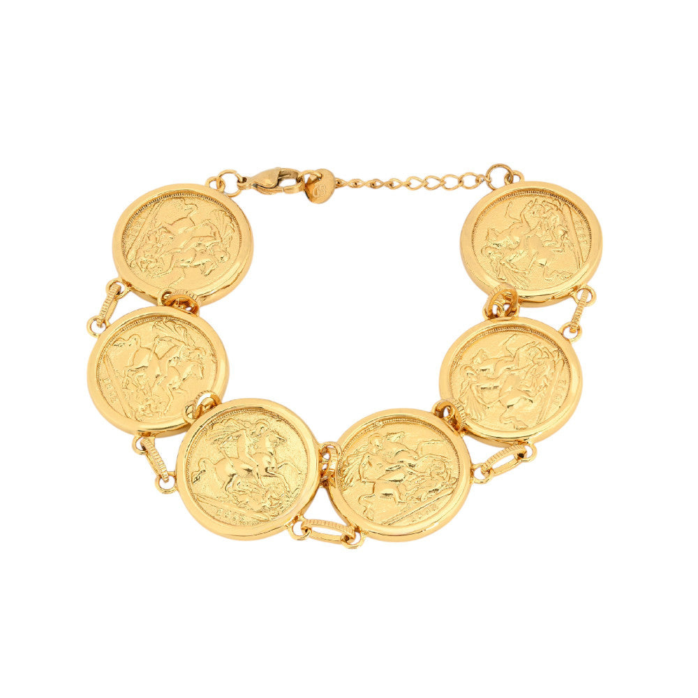 Pulseira Alma Libra Tradicional | Liga Metais Reciclados Banho Ouro | Alma de Portugal