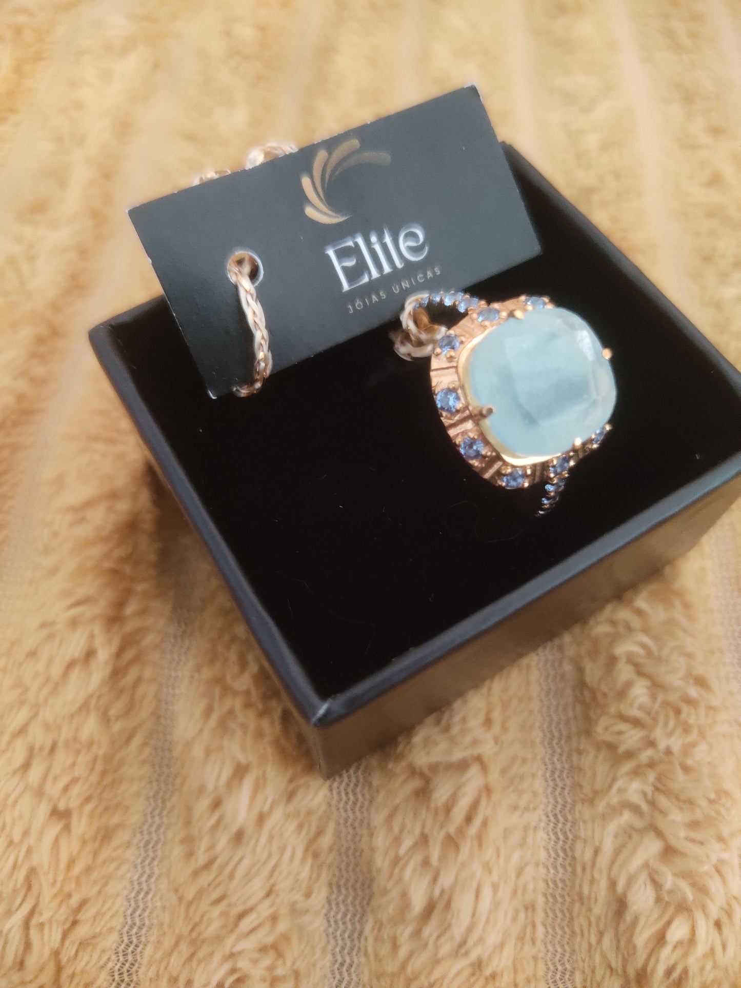 Elite Aquamarina Ring - Elegance collection