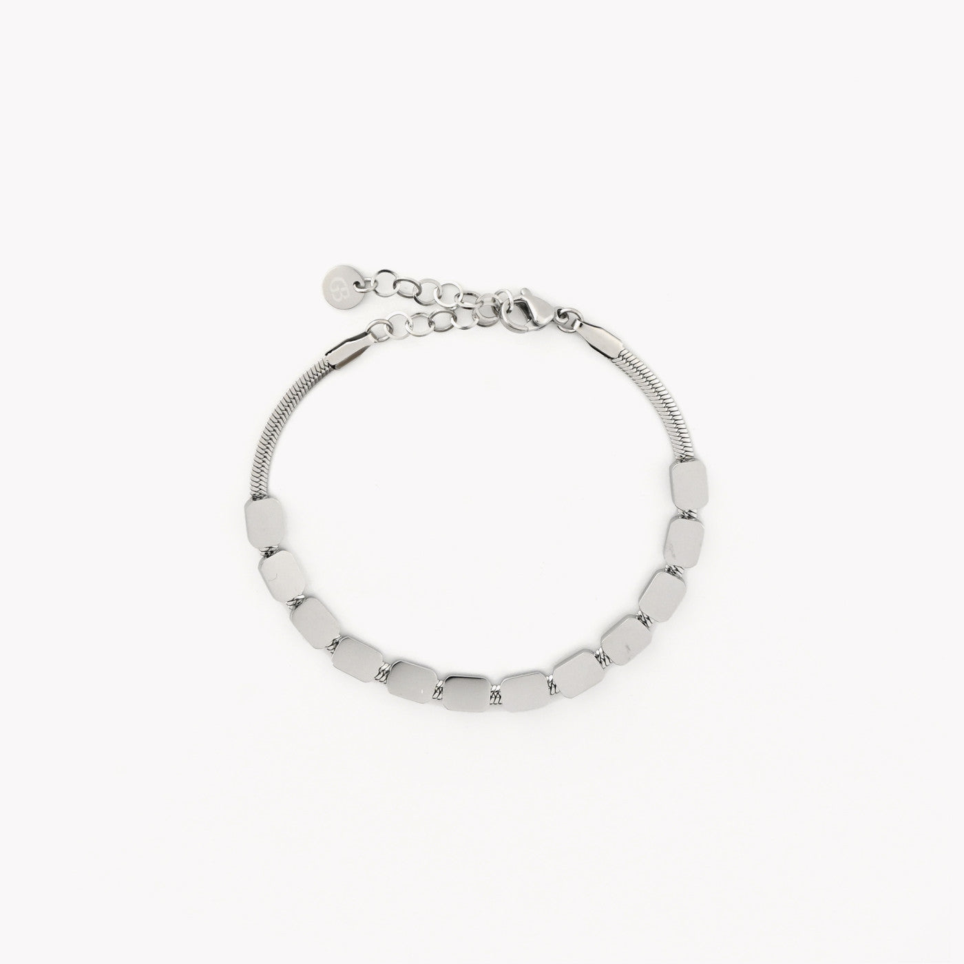 Square steel bracelet 