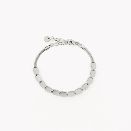 Square steel bracelet 