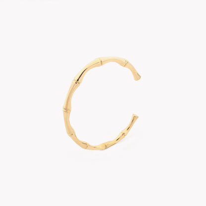 Rigid bamboo steel bracelet 