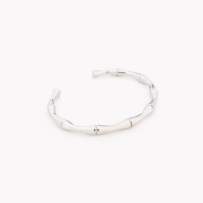 Rigid bamboo steel bracelet 