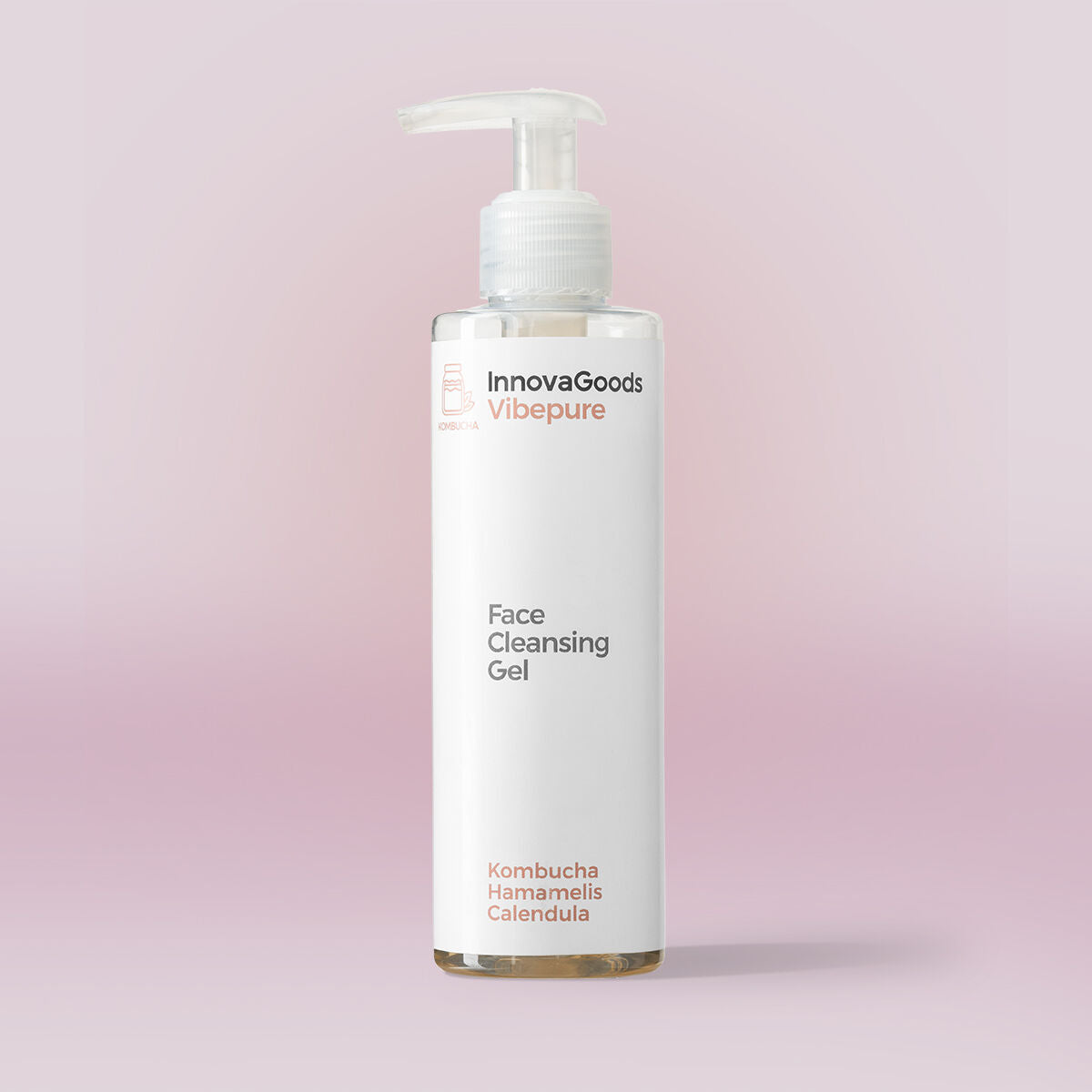 Innovagoods Gel Limpiador Facial Kombucha Vibepure Innovagoods 200 Ml