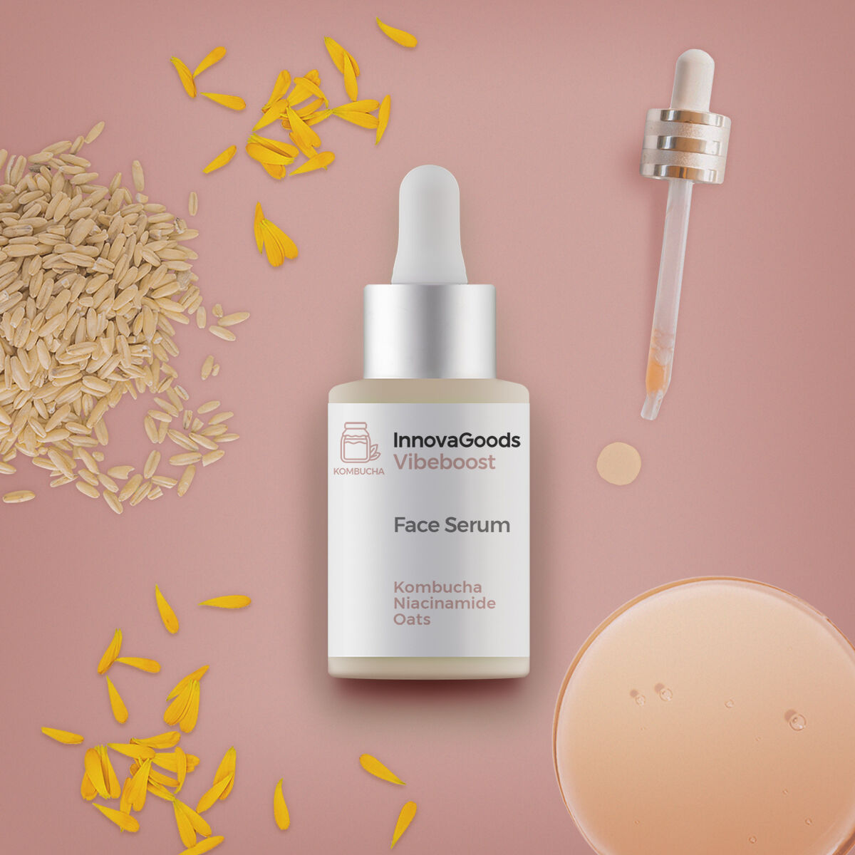 Innovagoods Sérum Facial Kombucha Vibeboost Innovagoods 30 Ml