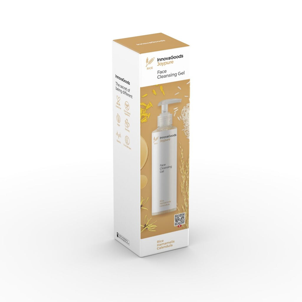 Innovagoods Gel Limpiador Facial Rice Joypure Innovagoods 200 Ml